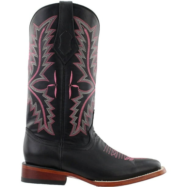 square toe womens work boots