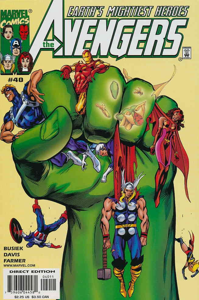 Cover of Avengers #40