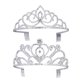 thumbnail image 1 of 2 tiaras elegantes para novias con brillantes y diamantes de imitación para decoración del cabello de boda., 1 of 5