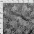 thumbnail image 3 of oneOone Polyester Spandex Black Fabric Tropical Palm Leaf Quilting Supplies Print Sewing Fabric By The Yard 56 Inch Wide, 3 of 6