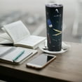 thumbnail image 4 of Vaso para maestros con tapa y pajita. Regalo para el Día del Maestro. Regalos para maestros para mujeres. Taza para maestros. Botella de agua. Tazas de viaje para maestros. Vaso delgado con, 4 of 6