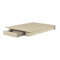thumbnail image 2 of South Shore Fusion Full/Queen Platform Bed with Drawer, in Bleached Oak, 2 of 11