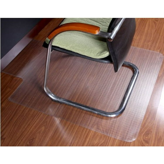 Prosource 36 X 48 Clear Multitask Office Chair Floor Mat For Hardwood Floors With Lip