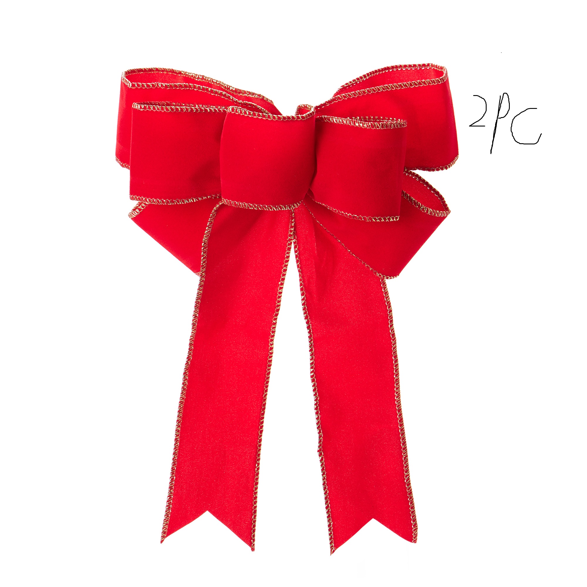 Mubineo Christmas Tree Bow Ribbon Bows Christmas Tree Hanging Ornaments for Holiday Christmas