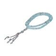 thumbnail image 2 of 2Pcs Beads Rosary 99 Grains Exquisite Geometric Religious Article Worship Prayer SuppliesLake Blue, 2 of 3