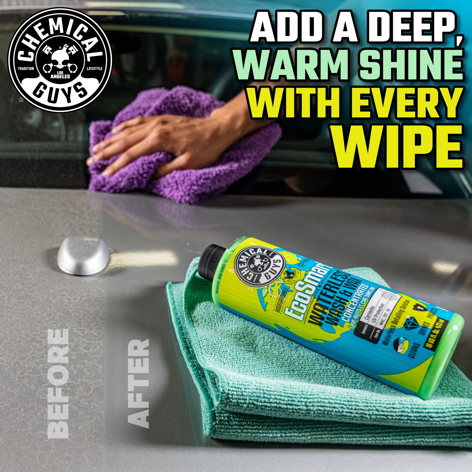 Chemical Guys Swift Wipe 16oz | Waterless Car Wash Spray