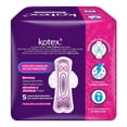 thumbnail image 2 of Toallas femeninas Kotex Nocturna extra largas con alas flujo súper abundante 8 piezas, 2 of 4