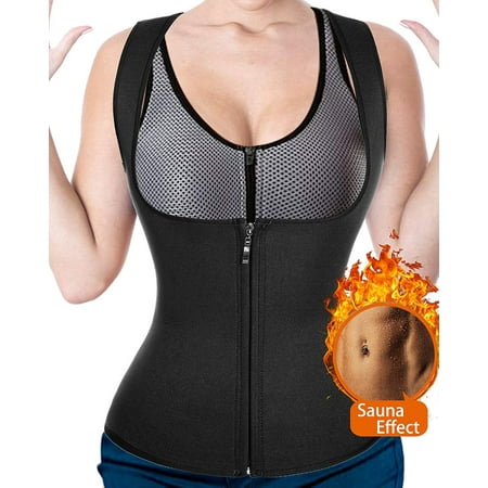 

SLIMBELLE Weight Loss Tank Hot Thermo Sauna Suit Vest for Training Waist and Burning Belly Fat