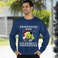 thumbnail image 3 of Christmas Sweatshirt, Funny Pickleball Christmas Sweatshirt, Ho Ho Ho Ugly Holiday Jumper, Festive Xmas Gift for Dinking Players & Fans, 3 of 5