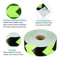 thumbnail image 5 of Uxcell Reflective Tape, Waterproof Self Adhesive High Visibility Caution Safety Tape for Trucks Trailers Cars Green/Black, 5 of 7