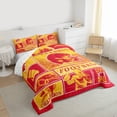 thumbnail image 3 of jejeloiu Football Game Twin Comforter Sets,Sport Theme Bedding Set For Boys Kids Reversible 2 Pieces, 3 of 8