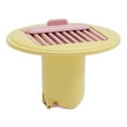 thumbnail image 2 of Odor Proof Silicone Floor Drain Filter | 7.5cm Insect Barrier for Bathroom & Kitchen | Hair Catcher & Easy Clean Design Yellow, 2 of 3