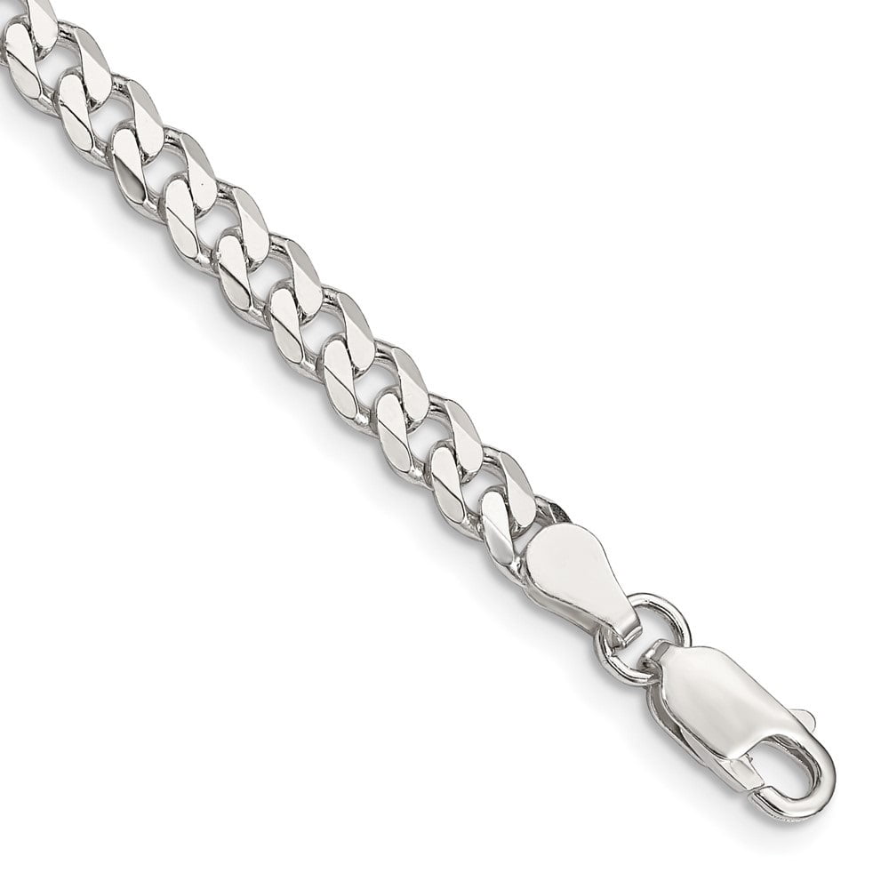 925 Sterling Silver 2" or 3" Inch Belcher Link Safety Chain For Charm Bracelets 