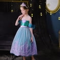 thumbnail image 3 of Disfraz de Sirenita Princesa Yosbabe para Niñas de 7 a 8 Años, 3 of 6