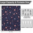 thumbnail image 3 of 60’‘x80'''' Blankets Waterproof Foldable American Flag Portable Outdoor Picnic Mat Water Resistant for Grass Padded Lawn Park Blanket for Camping,Patriotic Military Gifts for Fathers Day, 3 of 5