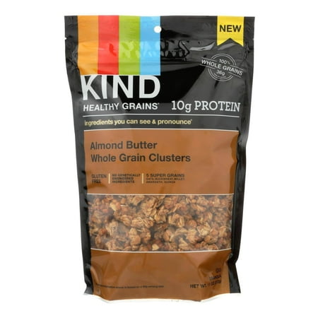 Kind Almond Butter Whole Grain Clusters – Case of 6 – 11 OZ Kind Almond Butter Whole Grain Clusters – Case of 6 – 11 OZ