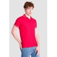 thumbnail image 2 of Playera Oggi Jeans Polo Slim Hombre color Rojo, 2 of 5