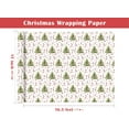 thumbnail image 3 of NeoMart- Nutcracker Christmas Wrapping Paper - Mini Roll - 17 Inch x 16.5 Feet - Watercolor Nutcracker and Christmas Tree Wrapping Paper for Xmas Holiday, Party Celebration, 3 of 14