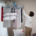 thumbnail image 3 of NICEXMAS Portable Clothes Dryer Cloth Foldable Laundry Hanger Net for General Users Use 1Pc, 3 of 8