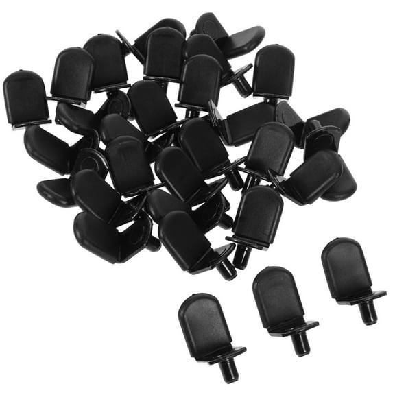 HOMEMAXS 30pcs Mini Plastic Shelf Support Pins for Closet and Kitchen Shelves Heavy Duty Shelf Holders for Secure and Stable Shelving