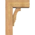 thumbnail image 3 of Ekena Millwork 7 1/2"W x 18"D x 26"H Balboa Block Smooth Bracket w/ Offset Brace, Western Red Cedar, 3 of 25
