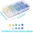 thumbnail image 3 of Fire Lacquer Seal Wax Particles DIY Invitation Envelope Wedding Sealing Wax Particles Craft Making Tools, 3 of 6