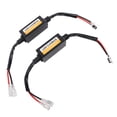 thumbnail image 1 of Resistencia 2 Uds Decodificador De Faros LED 35W Arnés Antiparpadeo Resistente Al Agua Error De Advertencia Decodificador Canbus Para Vehículo Con Conector H1 H3 Faro, 1 of 7