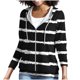 thumbnail image 5 of Heisall Womens Hoodies Spring Autumn Daily Wear Floral Print Raglan Sleeve Long Sleeve Fashion Casual Hooded with Pocket Zipper 2025 New Design Tops, 5 of 7