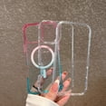 thumbnail image 3 of Decase Magnetic Phone Case Compatible with iPhone 16 Pro Max,Compatible with Mag-Safe,Cute Fashion Gradient Back Cover Design,Heavy Duty Translucent Gradient Case Fits for iPhone 16 Pro Max,G, 3 of 10