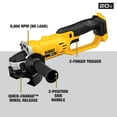 thumbnail image 5 of Dewalt 20V Max Lithium Ion 4-1/2" Cut Off Tool (Bare Tool), 5 of 5
