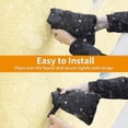 thumbnail image 5 of 4 Pack Faucet Cover,Outdoor Faucet Covers for Winter,9"x 7",Outside Garden Faucet Socks for Freeze Protection,Reusable Thickened Faucet Covers, 5 of 6
