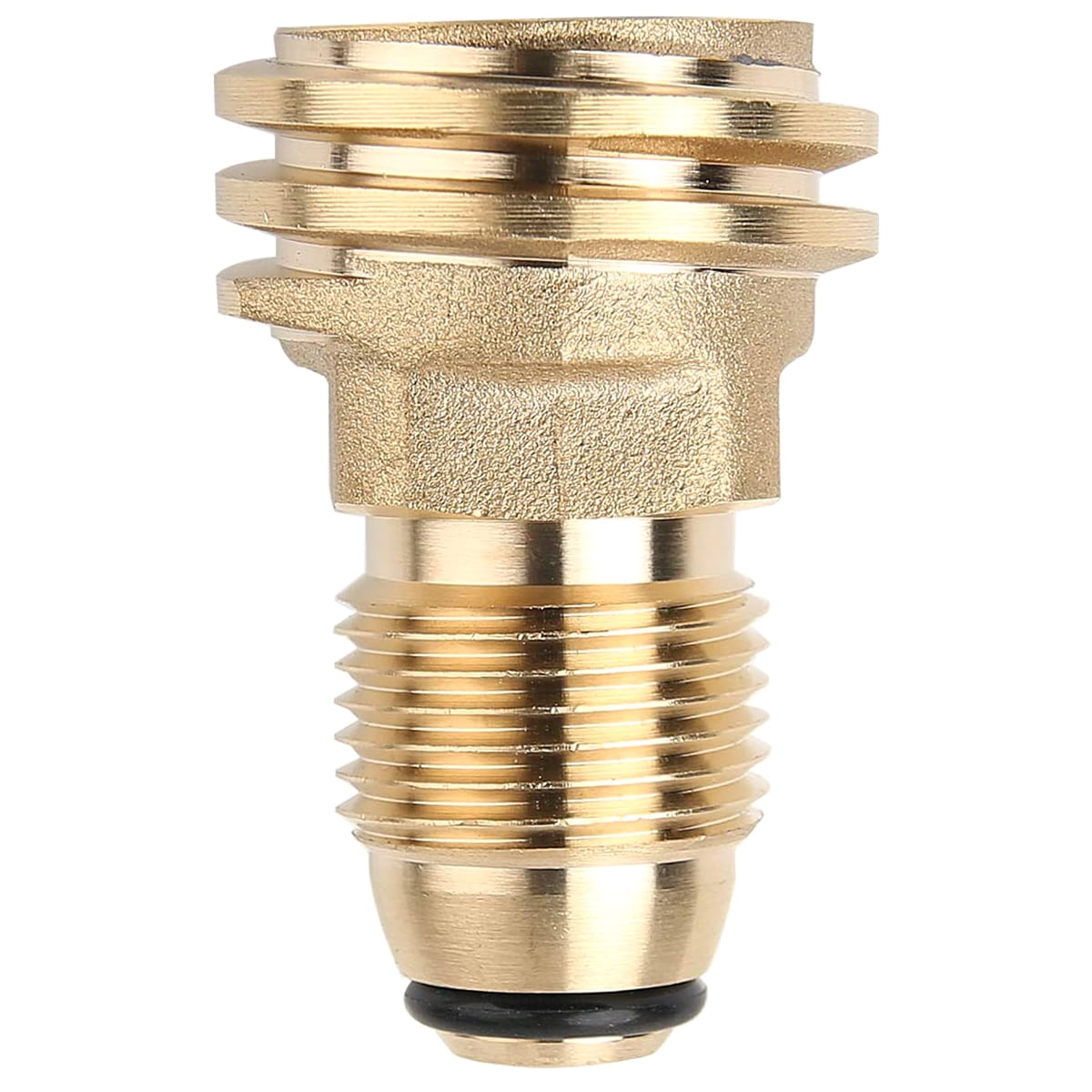 Propane Tank Adapter Converts POL to QCC1 Brass Propane Hose Adapter