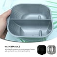 thumbnail image 3 of LEORX Mixing Bowl Round with Handle 2Pcs 6.8x6.3in, 3 of 8