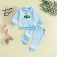 thumbnail image 2 of mgoYE Toddler Baby Boy Clothes Cute Set Long Sleeve Sweatshirt Pullover Top Pant Fall Winter Outfits, 2 of 7