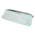 thumbnail image 4 of Updated Retro Typewriter Keyboard, 104 Keys BT5.0  Typewriter Keyboard, Retro Style Integrated Stand Tablet Keyboard For Smart Phone Laptop, 4 of 8