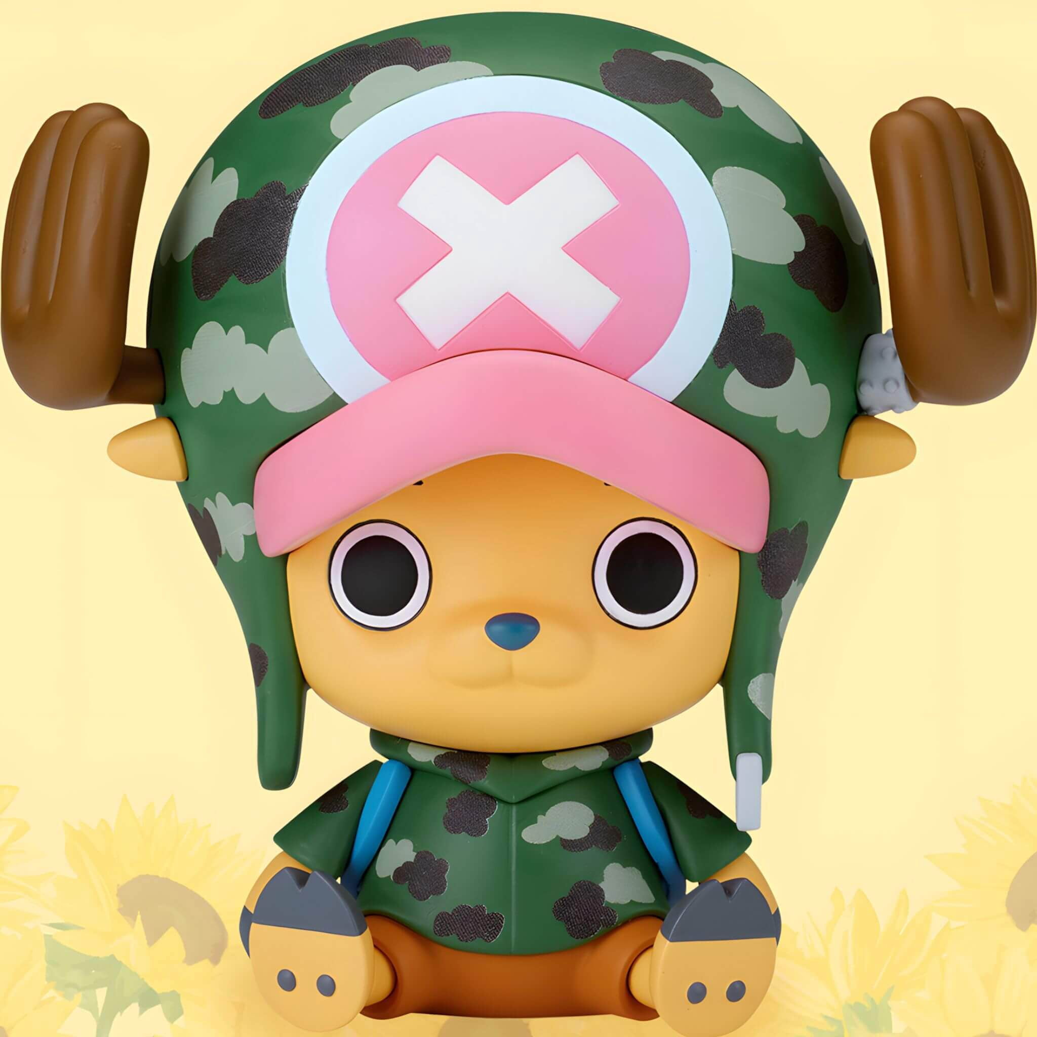 Banpresto One Piece Softvimates Chopper (Dressrosa Ver.) Figure, 4.3” Tall