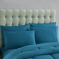 thumbnail image 2 of Luxury Teal 7-piece Bed in a Bag Down Alternative Comforter Set, Full, 2 of 5