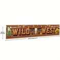 thumbnail image 3 of Western Cowboy Theme Garden Flag Banner - "Wild West" with Bull Skull and Cactus Design, Durable Polyester Fiber, Perfect for Outdoor Birthdays and Holiday Parties, Multifunctional Yard Decor, 3 of 5