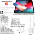 thumbnail image 4 of Sd Card Reader for iPhone iPad Camera,Dual Card Slot Memory Card Reader Supports SD and TF Card Trail Camera Viewer Sd Card Adapter Portable Micro Sd Card Reader No Application Required Plug and Pla, 4 of 7