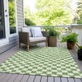 thumbnail image 3 of Dalyn Rugs Machine Washable Indoor/Outdoor Chantille Green 9' x 12' Rug, 3 of 9