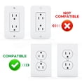 thumbnail image 2 of Estante Outlet Roolaudk Metal-01 con gestión de cables, color blanco, 2 of 6