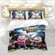 thumbnail image 5 of Gravity Falls Conjunto de sábanas temático, trío de piezas, cómodo y amigable con la piel, diseño único, regalo de decoración para el hogar para familiares, amigos y fans,173cm *218cm, 5 of 6
