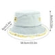 thumbnail image 3 of Sombreros de verano con protección solar, estilo retro, para exteriores, estilo pescador, para mujer, 3 of 4