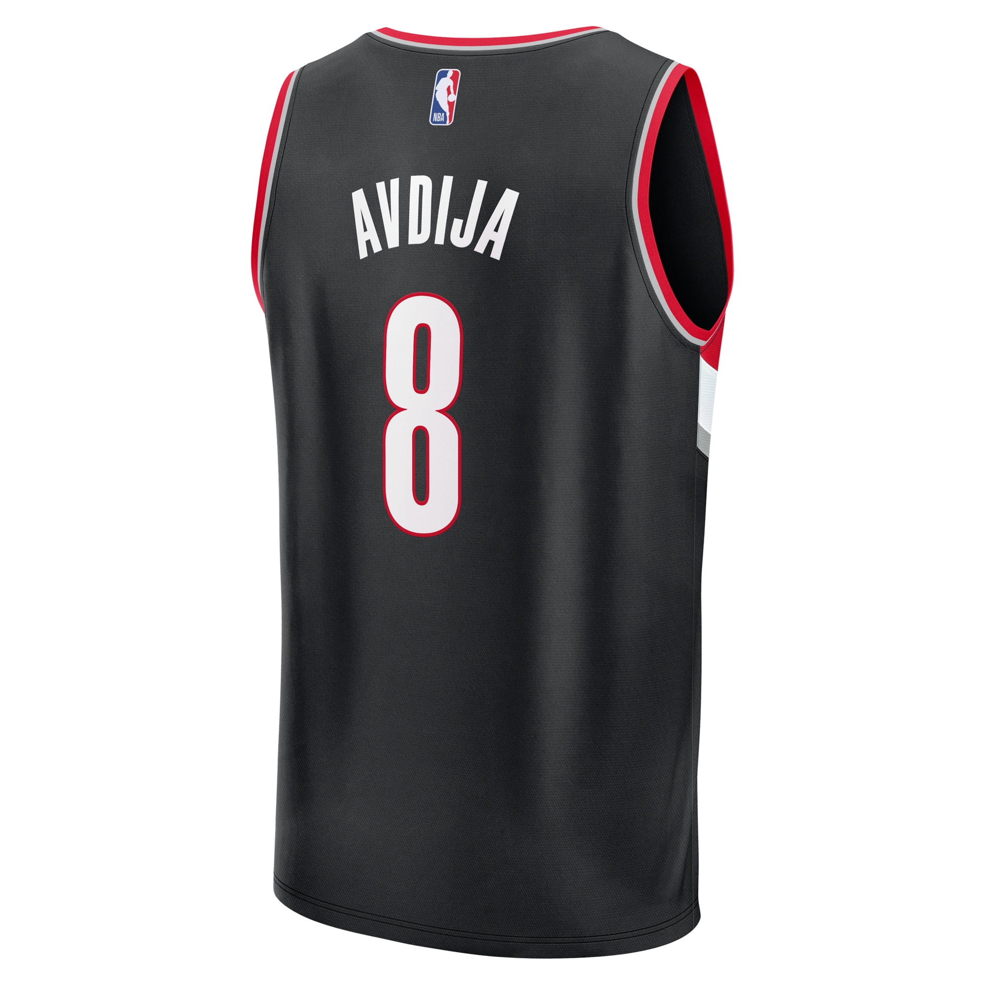 Men's Fanatics Deni Avdija Black Portland Trail Blazers Fast Break