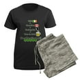 thumbnail image 5 of CafePress - St. Patrick's Day Mathematics Women's Dark Pajamas - Women's Short Sleeve Print T-Shirt and Pants Dark Cotton Pajama Set, 5 of 7