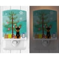 thumbnail image 2 of Caroline's Treasures BB4234CNL Merry Christmas Tree English Toy Terrier Ceramic Night Light, 6x4x3", multicolor, 2 of 2