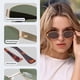 thumbnail image 4 of Livho 2025 Gafas de sol ovaladas de moda - Elegantes tonos polarizados para todos los días - Marcos de metal retro, 4 of 8