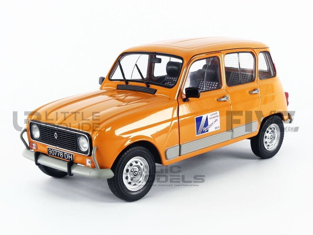 SOLIDO Renault 4cv Decouvrable 4538 1:43 voiture miniature D'occasion -  Juguetes Reciclados