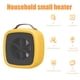 thumbnail image 5 of Interruptor de botón de calentador de ventilador de escritorio con calentador de calefacción de mango para el hogar (amarillo) Likrtyny Libre de BPA, 5 of 6