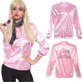 thumbnail image 2 of La Plus Récente Femme de la Mode Vintage Lettre Impression Veste Tops Manteau, 2 of 5